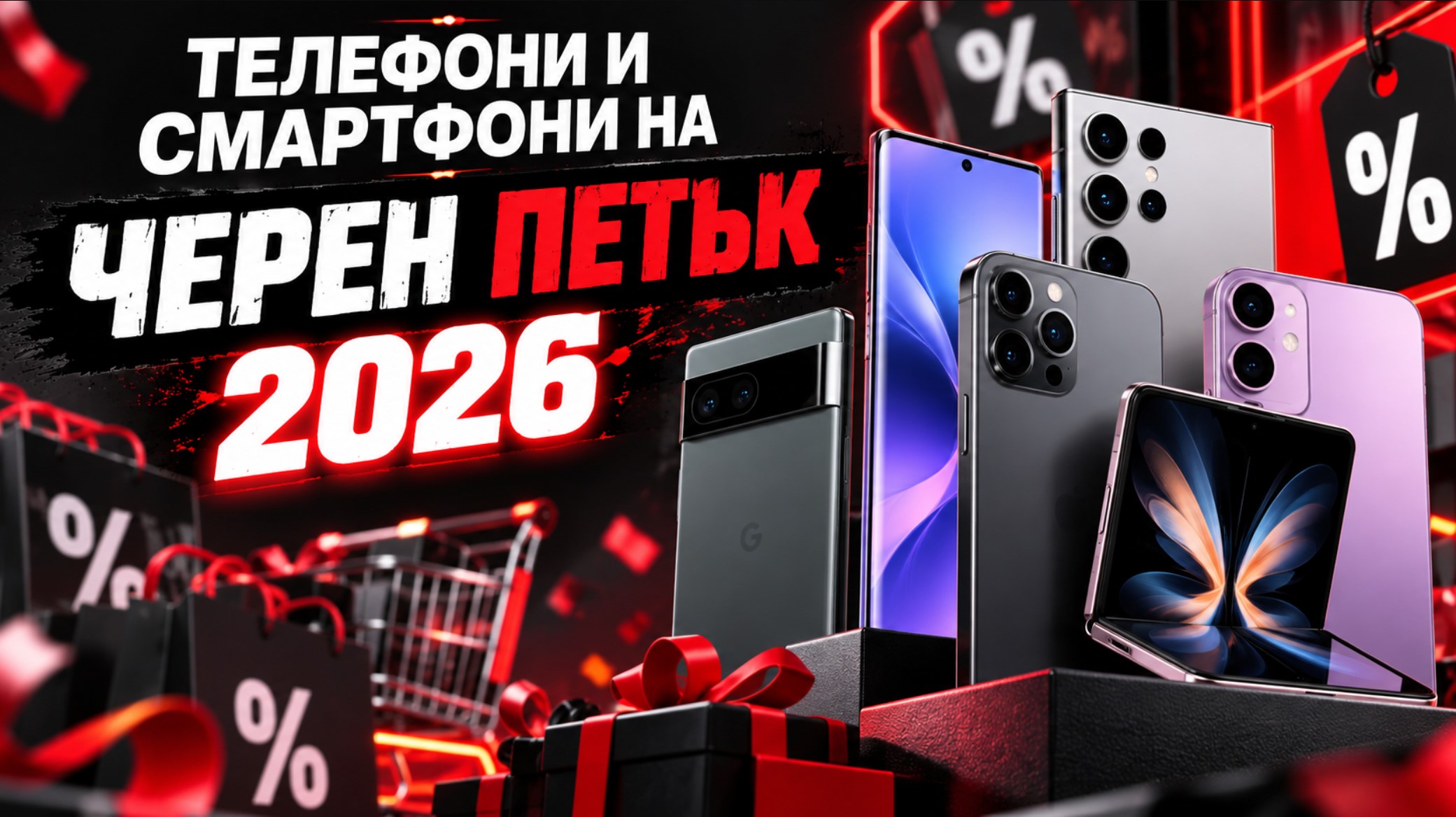 Смартфони на Черен петък 2026 - какво да очакваш